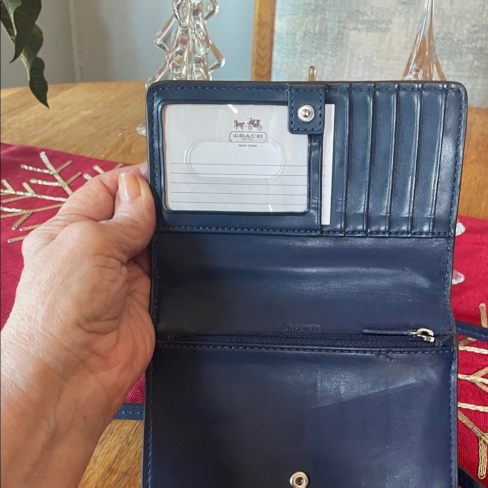 Coach Fuchsia and Burgundy Mini Crossbody/wallet Bag - Picture 4 of 7